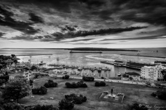 As-a-Freighter-Passes-Mackinac-Island-Michigan